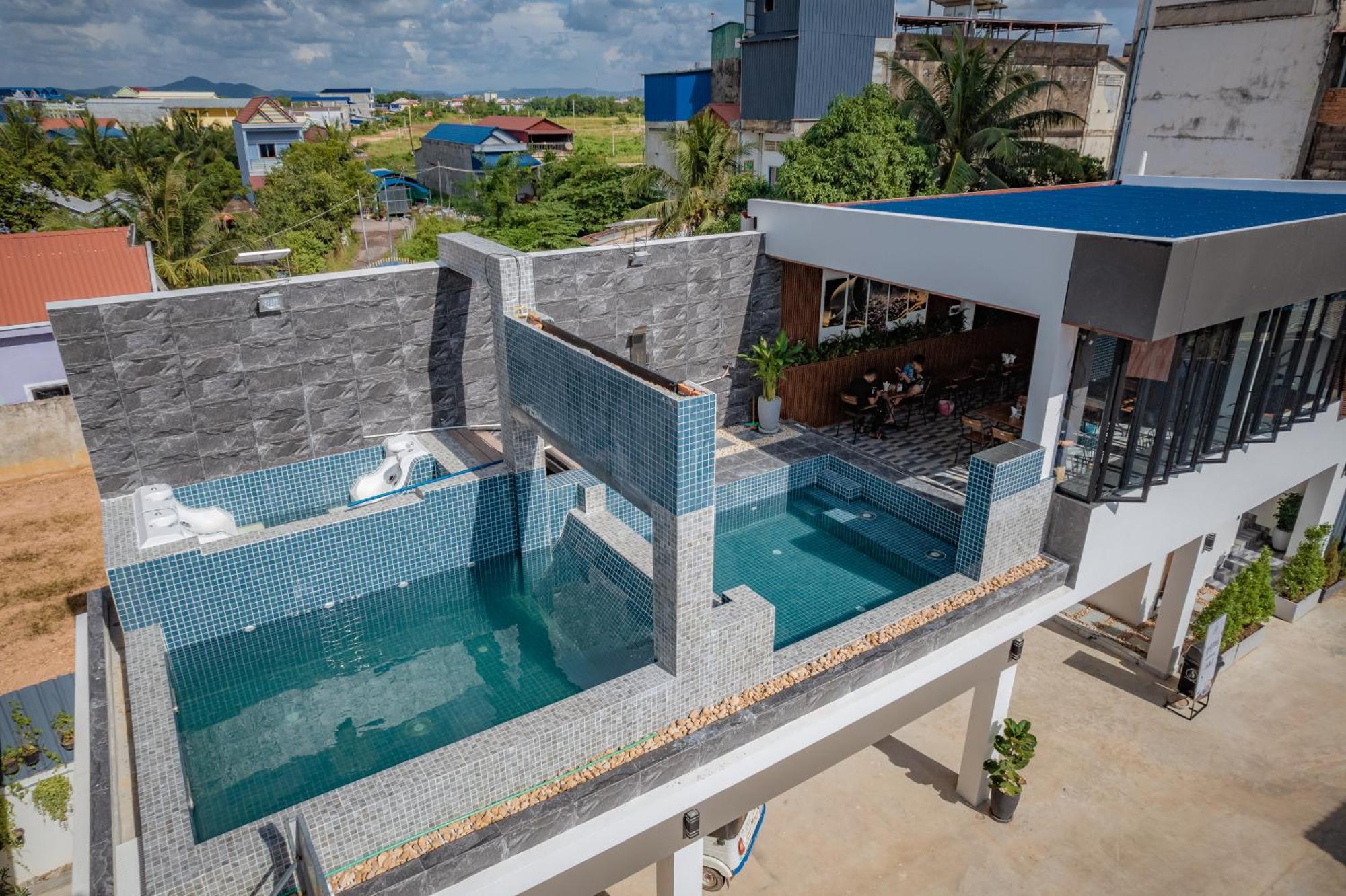 A&J Kampot Boutique Hotel Eksteriør billede